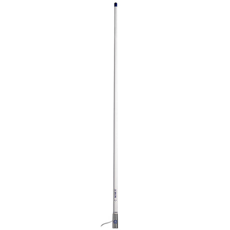 Scout Titan Series 4 White VHF Antenna 3dB Stainless Steel Ferule w5M RG58 Includes PL259