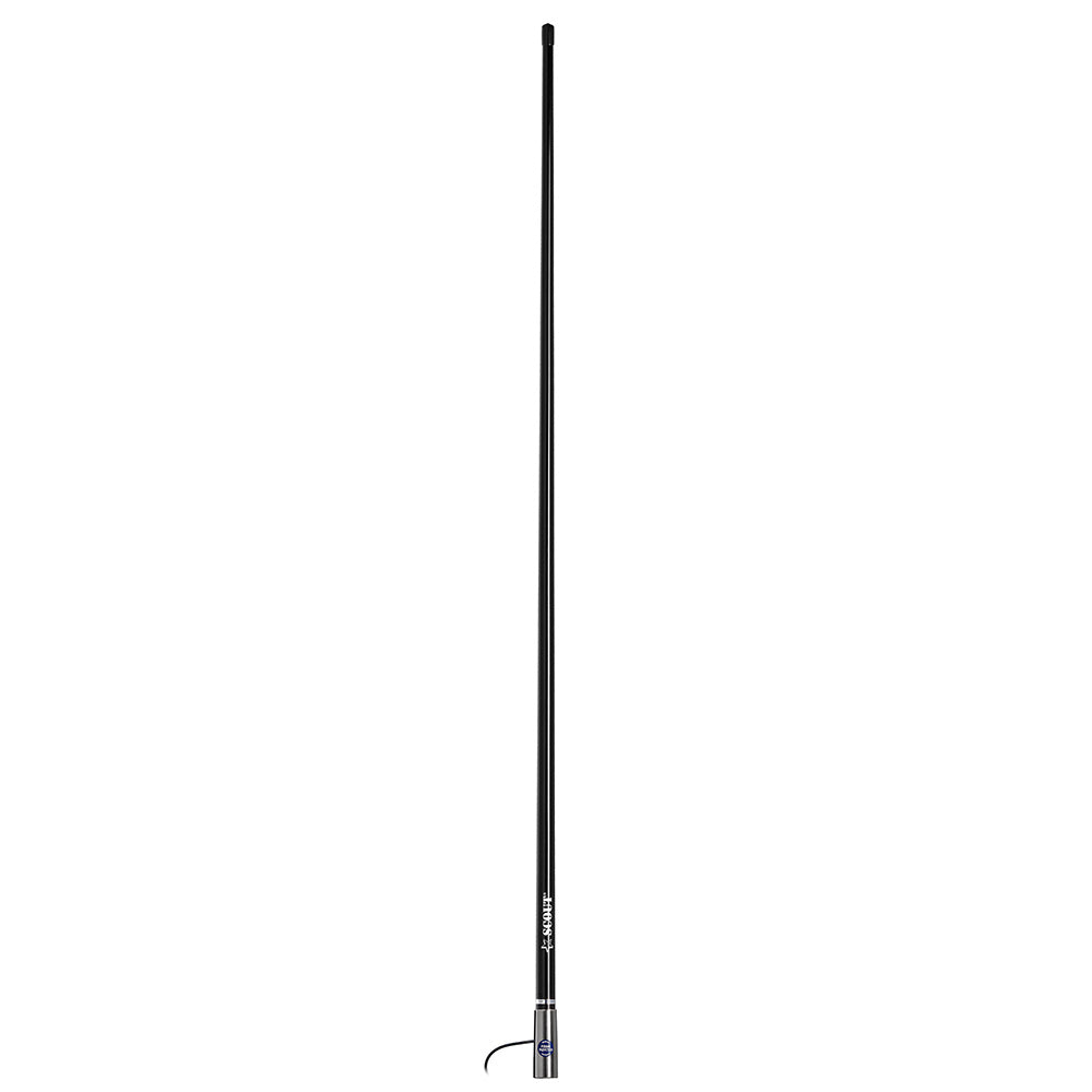 Scout Titan Series 4 Black VHF Antenna 3dB Stainless Steel Ferule w5M RG58 Includes PL259