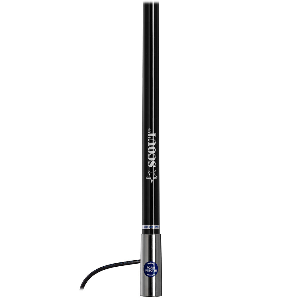 Scout Titan Series 4 Black AMFM Antenna Fiberglass