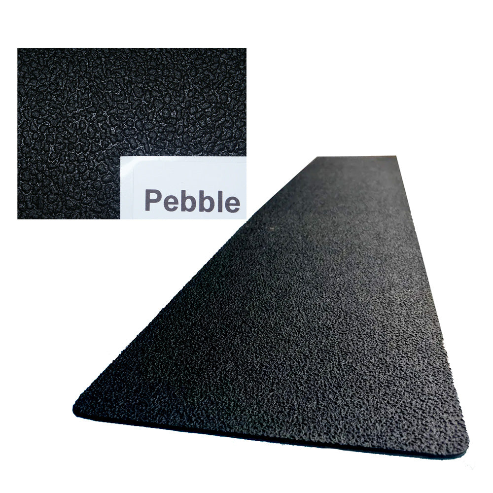 Gator Guards GatorSkinz NonSkid Step Pad  Black Pebble  16 x 4