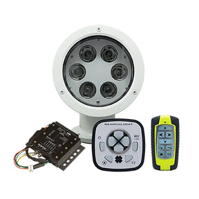 ACR RCL50 LED White Searchlight wURP103 Wired Point Pad URC104 Master Controller  URC103 Wireless Handheld Remote