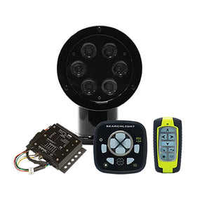 ACR RCL50 LED Black Searchlight wURP103 Wired Point Pad URC104 Master Controller  URC103 Wireless Handheld Remote