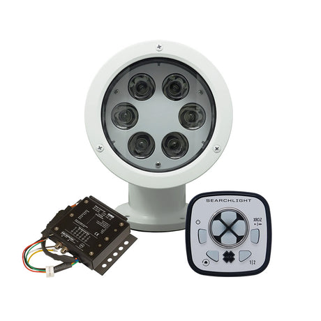 ACR RCL50 LED White Searchlight wURP103 Wired Point Pad  URC104 Master Controller