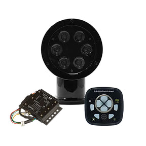 ACR RCL50 LED Black Searchlight wURP103 Wired Point Pad  URC104 Master Controller