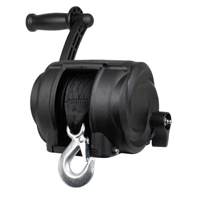 Powerwinch Premier Series Winch 2000lb 8 Crank Arm  Carbon Black
