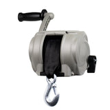 Powerwinch Premier Series Winch 2000lb 8 Crank Arm  Saltwater Silver