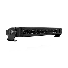 Black Oak Single Row Slim 10 150W Dual Color LED Light Bar  White  Yellow  Combo Beam