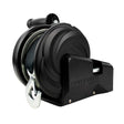 Powerwinch Select Series Winch 1800lb 2 Speed 6 Crank Arm  Carbon Black 21400W18006BR