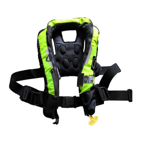 First Watch AutoManual Convertible 38g Inflatable PFD  HiVis Yellow