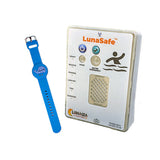 Lunasea Water Activated RF Transmitter wRechargeable Alarm Receiver  Blue