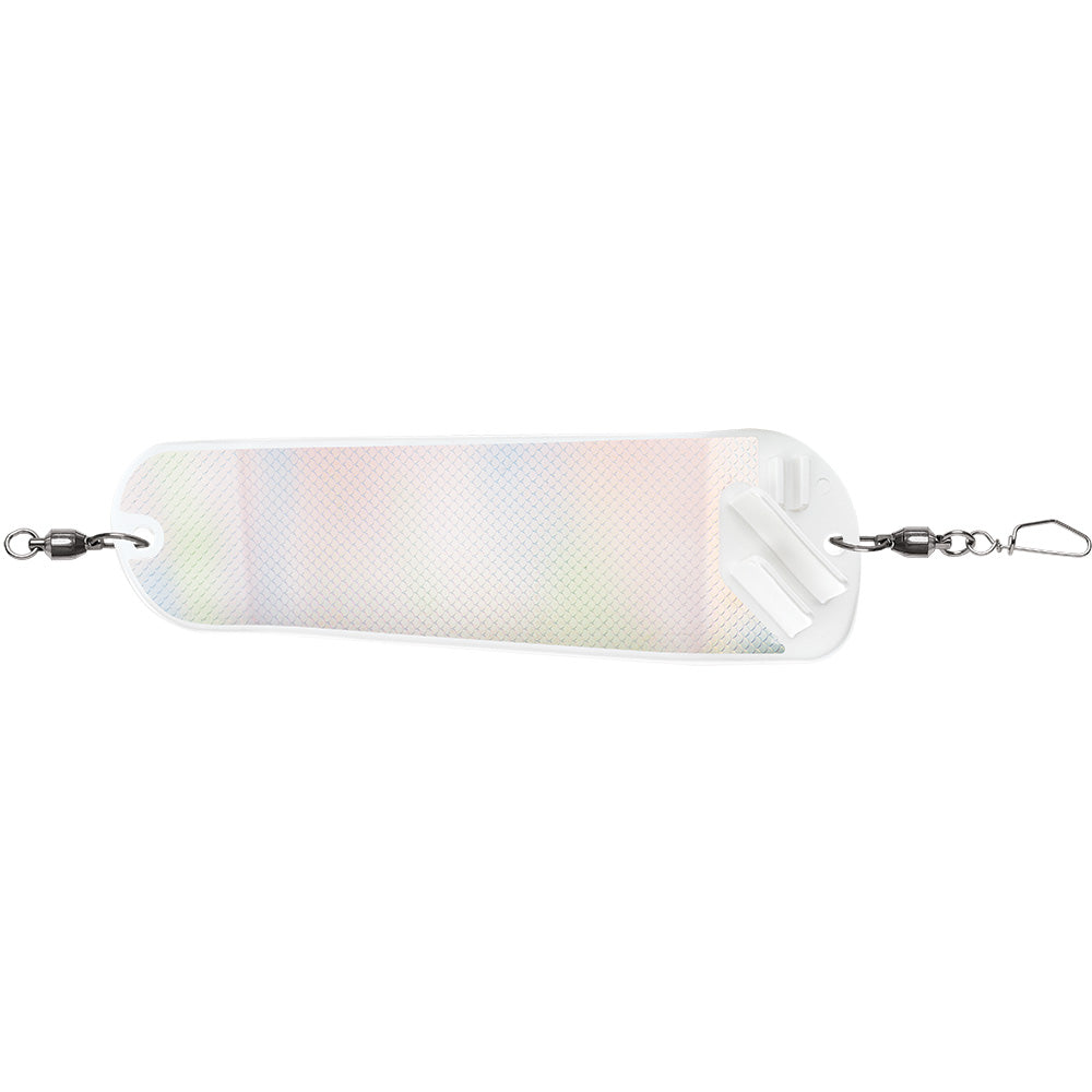 LuhrJensen Money Roll Flasher  11  Pearl Blue Skeleton