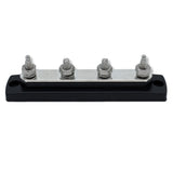 Bluewater Common Stud Busbar 4 Gang  Black