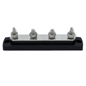 Bluewater Common Stud Busbar 4 Gang  Black