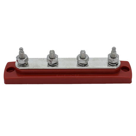 Bluewater Common Stud Busbar 4 Gang  Red