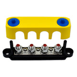 Bluewater Common Stud 4 Gang Positive Terminal Busbar wCover