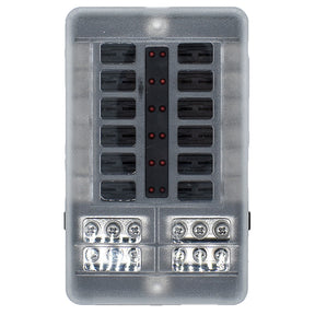 Bluewater 12 Position Fuse Block wLEDs