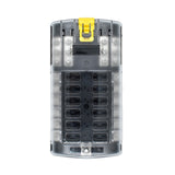 Bluewater 12 Position Fuse Block ATC wYellow Slide