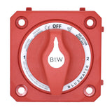 Bluewater Off12Both Battery Switch  Panel Mount  Red
