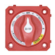 Bluewater OffOn Combine Battery Switch wo Base  Panel Mount  Red