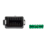 Bluewater 12 Position Male Deutsch Connector wWedge Lock