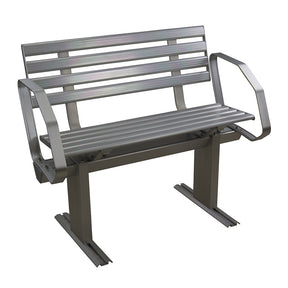Springfield Aluminum Dock Bench wArms