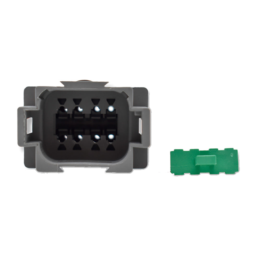 Bluewater 8 Position Male Deutsch Connector wWedge Lock