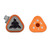 Bluewater 3 Position Female Deutsch Connector wWedge Lock