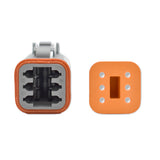 Bluewater 6 Position Female Deutsch Connector wWedge Lock