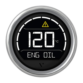 Veratron VL Digital 52 wRound Chrome Bezel
