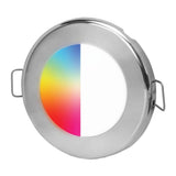 Hella Marine EuroLED75 RGBW Downlight  Stainless Steel Bezel