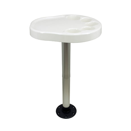 Springfield Party Platter ThreadLock Surface Mount Table Package  White