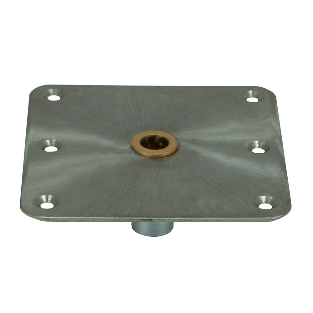 Springfield KingPin Standard Square Steel Base wBrass  7x7