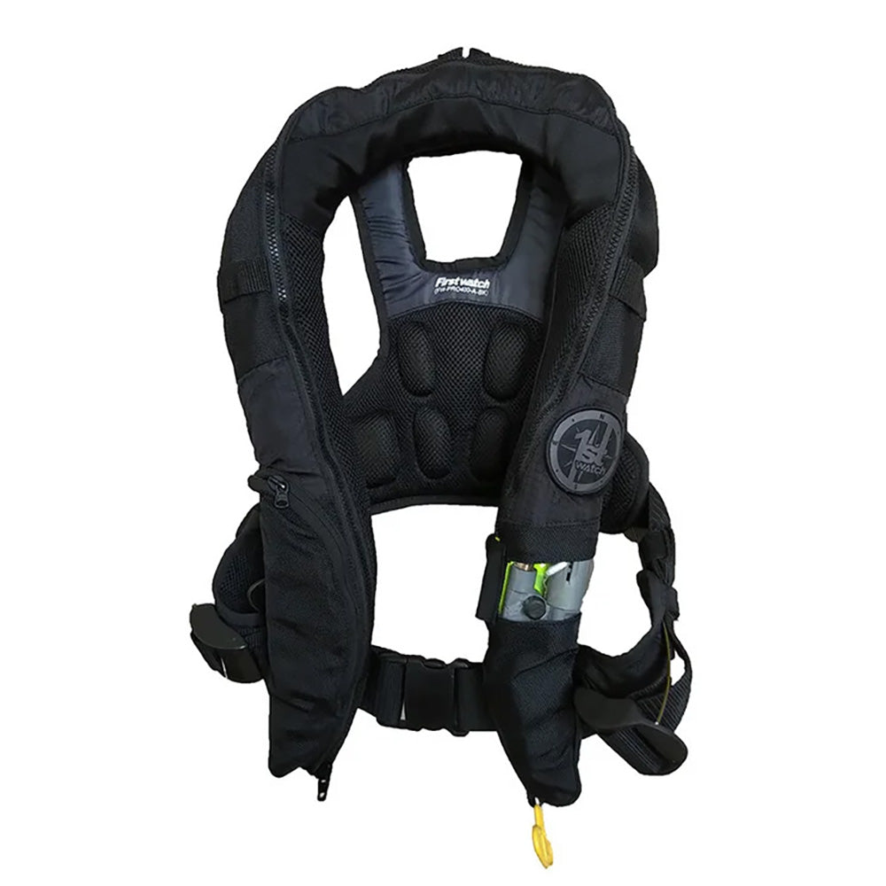 First Watch AutoManual Convertible 38G Inflatable PFD  Black