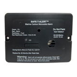 SafeTAlert 62 Series Carbon Monoxide Alarm  24V Flush Mount  Black wRelay