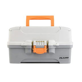 Plano TwoTray Tackle Box  Light GreyDark Grey