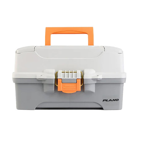 Plano TwoTray Tackle Box  Light GreyDark Grey