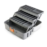 Plano ThreeTray Tackle Box  Light GreyDark Grey