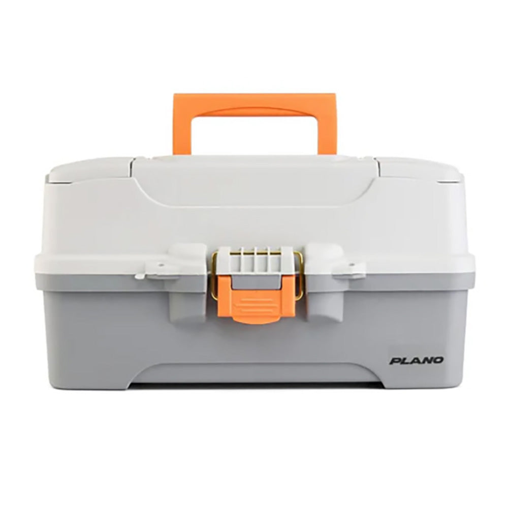 Plano ThreeTray Tackle Box  Light GreyDark Grey