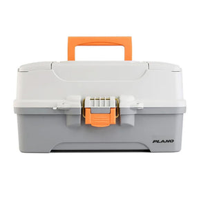 Plano ThreeTray Tackle Box  Light GreyDark Grey