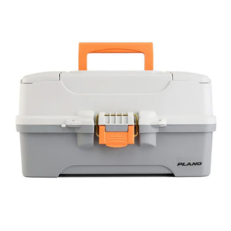 Plano ThreeTray Tackle Box  Light GreyDark Grey