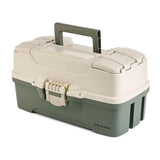 Plano ThreeTray Tackle Box  GreenTan