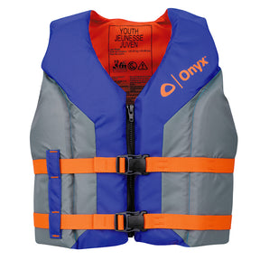 Onyx Shoal All Adventure Youth Life Jacket  Blue