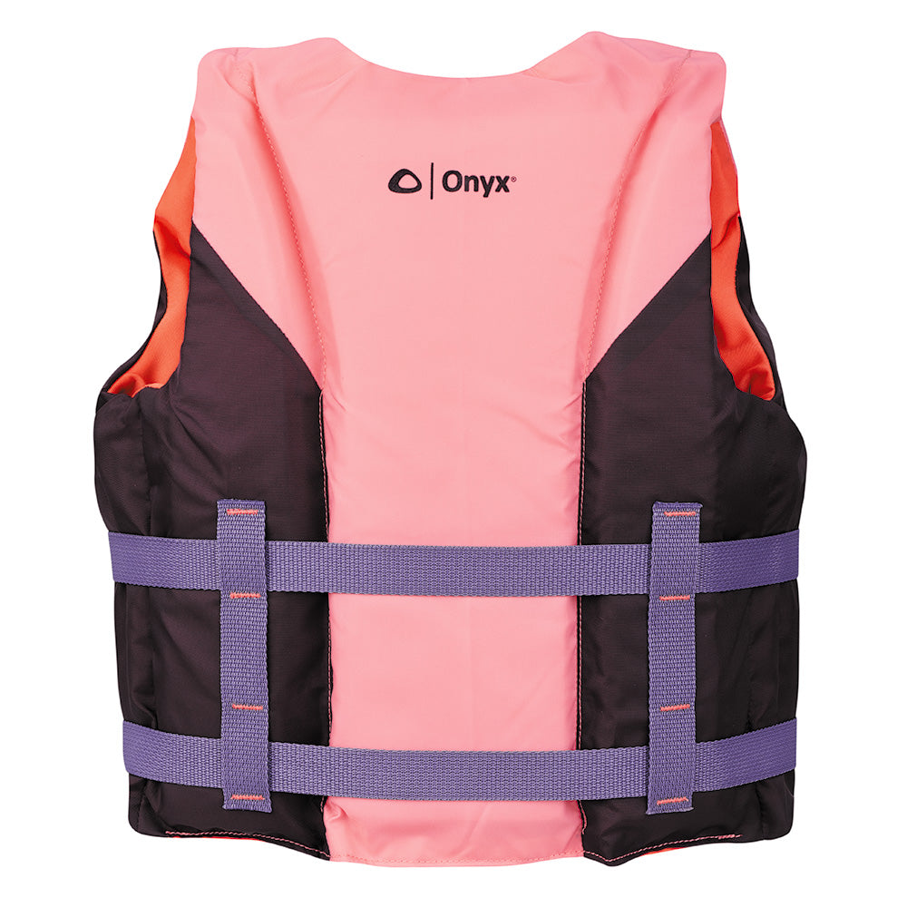 Onyx Shoal All Adventure Youth Life Jacket  Pink