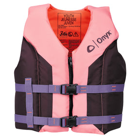 Onyx Shoal All Adventure Youth Life Jacket  Pink
