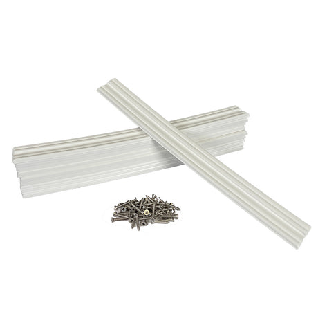 Caliber Marine Slides 15x15 White 10Pack