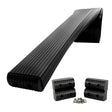 Caliber BunkWrap Kit  Black 16 x 2 x 4 Roll  4 Caps  HRDW Roll  4 Endcaps  Stainless Steel Hardware