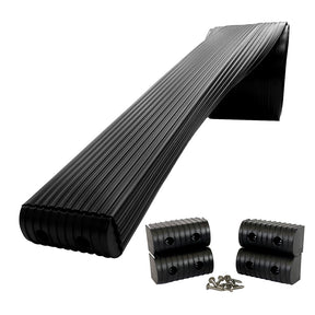 Caliber BunkWrap Kit  Black 16 x 2 x 4 Roll  4 Caps  HRDW Roll  4 Endcaps  Stainless Steel Hardware
