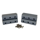 Caliber BunkWrap End Cap 2x6 Grey Accessory Kit wStainless Steel Hardware 4Pack