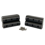 Caliber BunkWrap End Cap 2x6 Black Accessory Kit wStainless Steel Hardware 4Pack