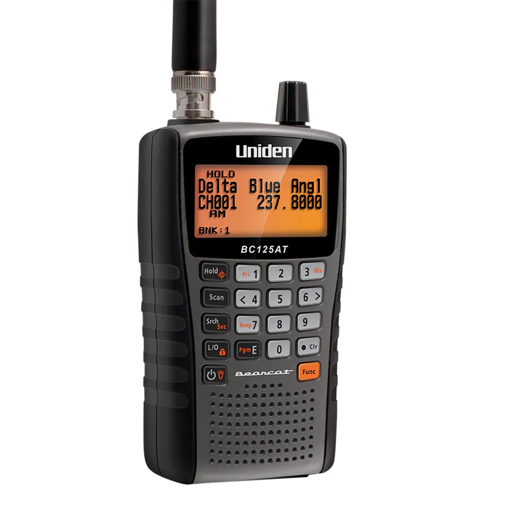 Uniden BC125AT FeatureRich Analog Handheld Scanner